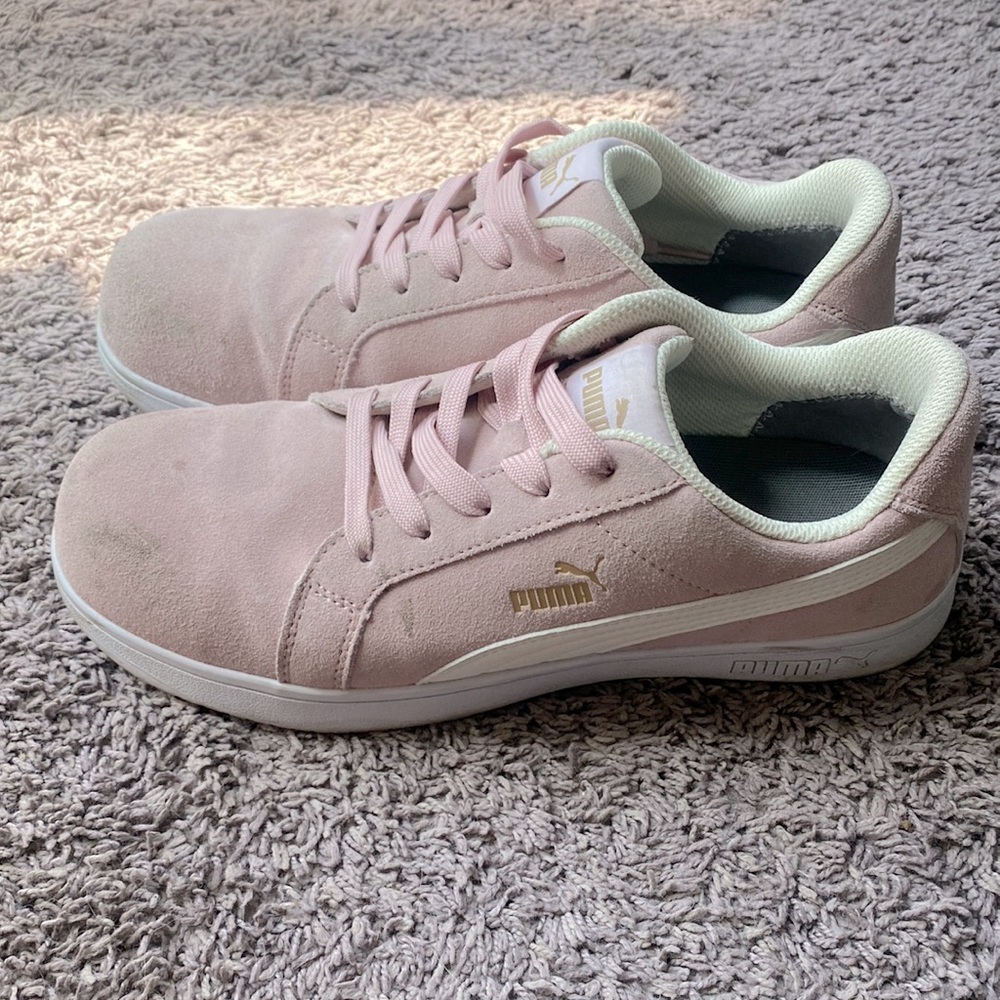 PUMA Safety Iconic Low Safety Shoes Suede Composite Toe